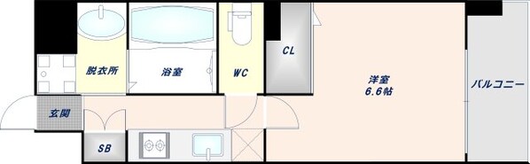 ワールドアイ大阪城EASTⅡの物件間取画像